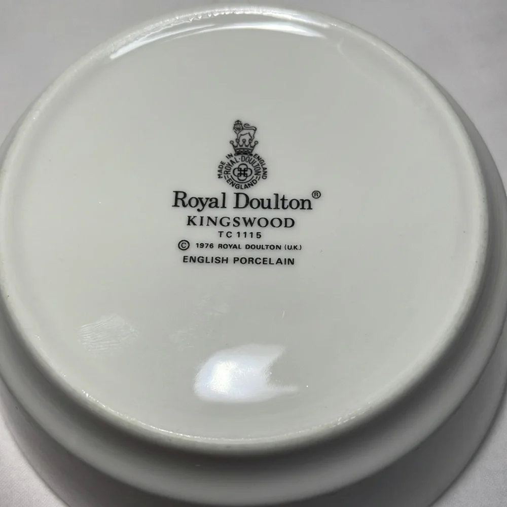 Royal Daulton, Kingswood pattern, small 5 inch dessert bowl x 1‎
